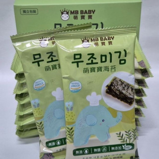 萌寶寶 海苔(無調味)