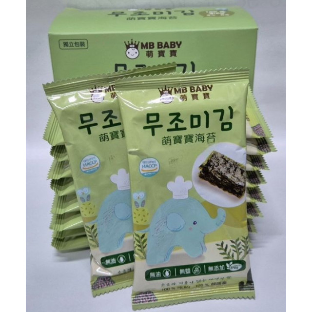萌寶寶 海苔(無調味)