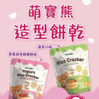 萌寶熊 造型米餅50g(多款)