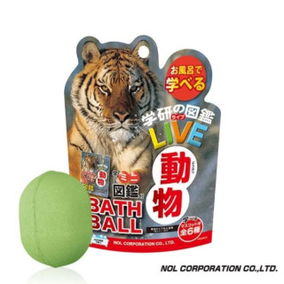 NOL 學研的圖鑑LIVE：動物入浴球(泡澡球)