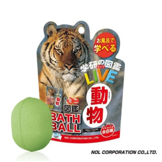 NOL 學研的圖鑑LIVE：動物入浴球(泡澡球)