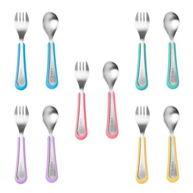 VIIDA SOUFFLÉ 抗菌不鏽鋼叉匙組L(多款)