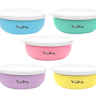 VIIDA Soufflé 抗菌不鏽鋼餐碗(多款)