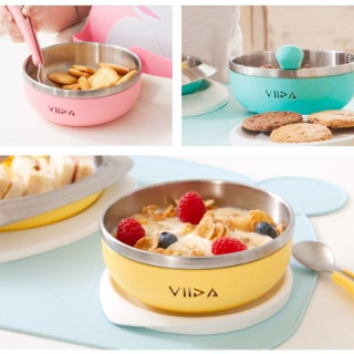 VIIDA Soufflé 抗菌不鏽鋼餐碗(多款)