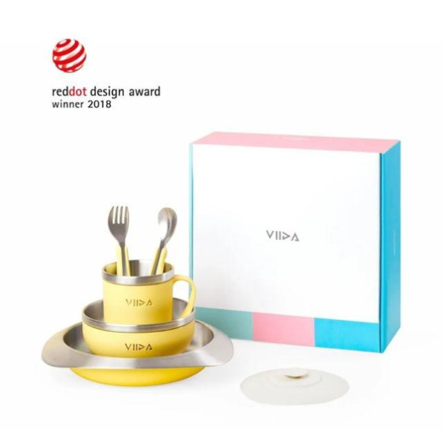 VIIDA Soufflé 抗菌不鏽鋼餐具旗艦組(多款)
