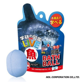 NOL 學研的圖鑑LIVE：魚類入浴球(泡澡球)