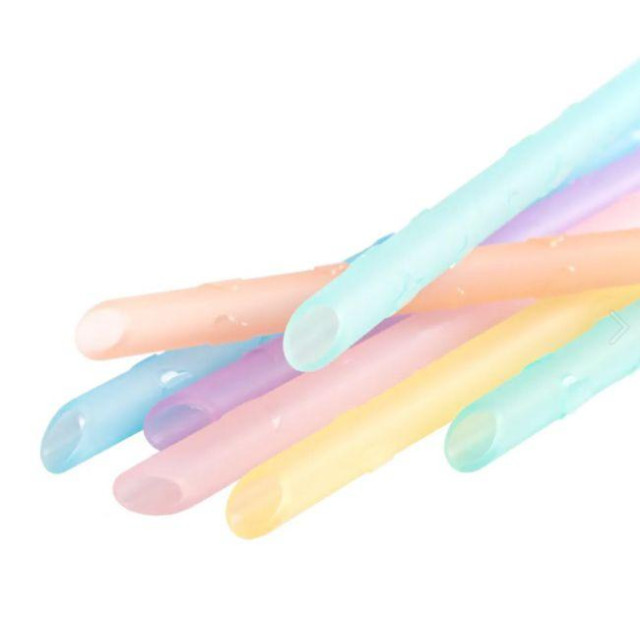 VIIDA JOY 環保矽膠吸管6入組