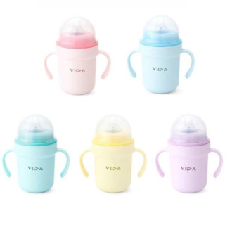 VIIDA Soufflé 鴨嘴型抗菌不鏽鋼學習杯(多款)