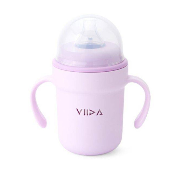 VIIDA Soufflé 鴨嘴型抗菌不鏽鋼學習杯(多款)