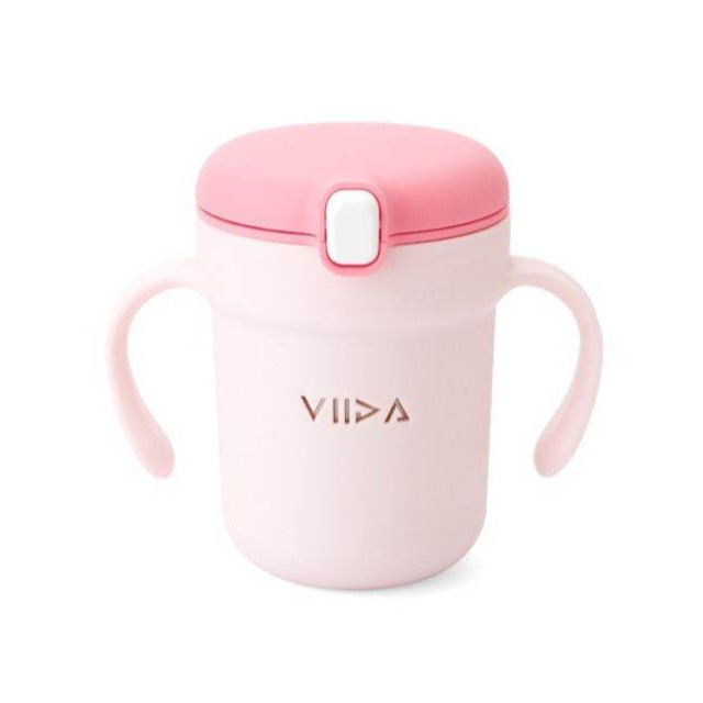 VIIDA Soufflé 吸管型抗菌不鏽鋼學習杯(多款)