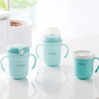 VIIDA SOUFFLÉ 三階段抗菌不鏽鋼學習杯組(多款)