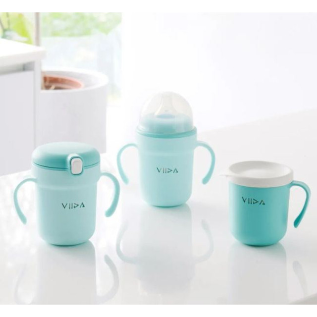 VIIDA SOUFFLÉ 三階段抗菌不鏽鋼學習杯組(多款)