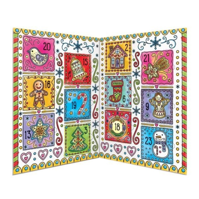 禾流文創 我的小小水畫降臨曆