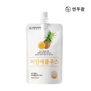 韓國YEONDOOFARM鳳梨汁100ML(單包)