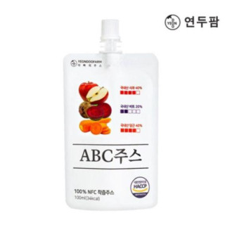韓國YEONDOOFARM均衡ABC蔬果汁100ML(單包)
