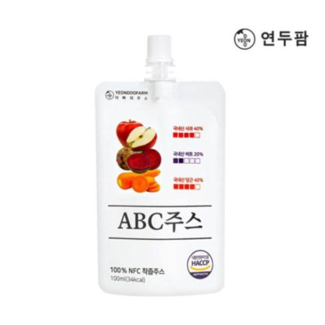 韓國YEONDOOFARM均衡ABC蔬果汁100ML(單包)