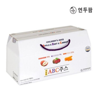 韓國YEONDOOFARM兒童ABC蔬果汁100ML(禮盒30入)