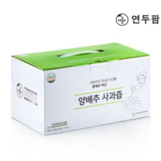 韓國YEONDOOFARM高麗菜蘋果汁100ML(單包)