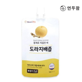 韓國YEONDOOFARM水梨桔梗汁100ML(單包)