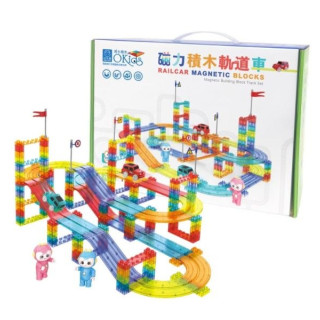 小牛津 磁力積木軌道車-152pcs