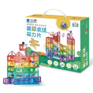 小牛津 鑽彩滾球磁力片-115pcs