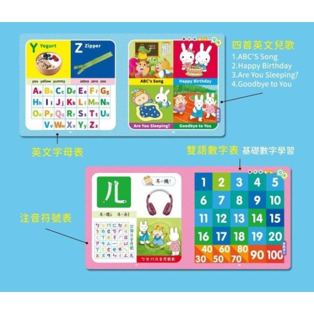 小牛津 我的第一套點讀認知圖鑑12件組-呱呱鴨