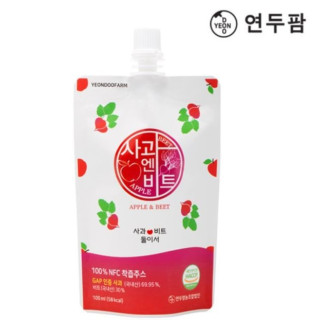 韓國YEONDOOFARM好農蘋果甜菜汁100ML(單包)