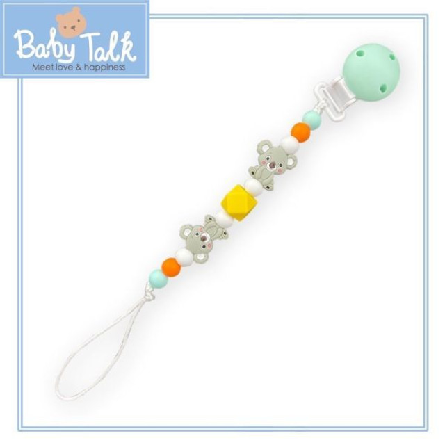 小小家 Baby Talk食品級矽膠奶嘴鏈(多款)