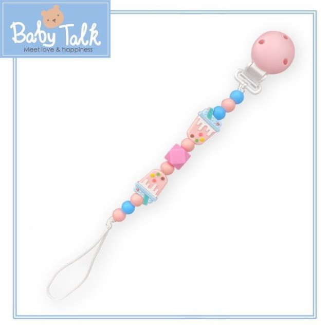 小小家 Baby Talk食品級矽膠奶嘴鏈(多款)