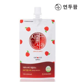 韓國YEONDOOFARM好農蘋果汁100ML(單包)