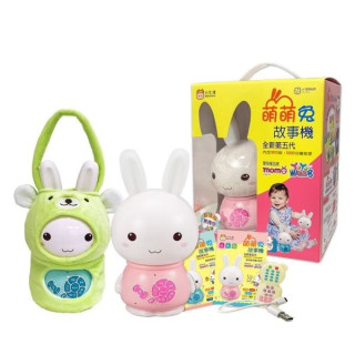 小牛津 萌萌兔故事機+可愛熊防摔衣