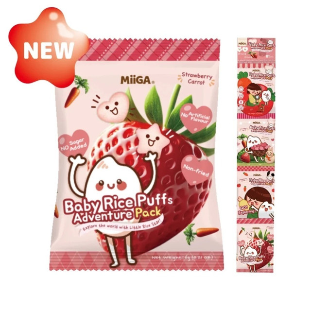 玉山碾米 MiiGA 米泡芙探險包(多款)