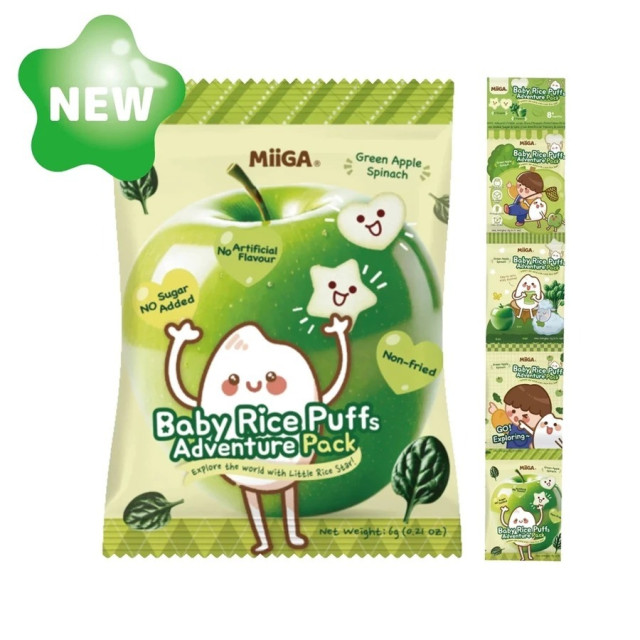 玉山碾米 MiiGA 米泡芙探險包(多款)