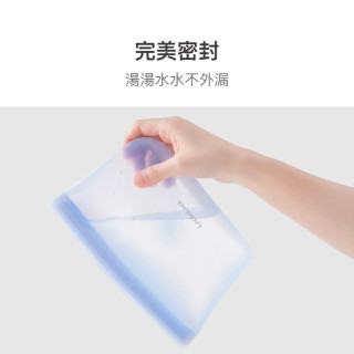 樂扣樂扣 白金矽膠碗型密封袋2000ML(多款)