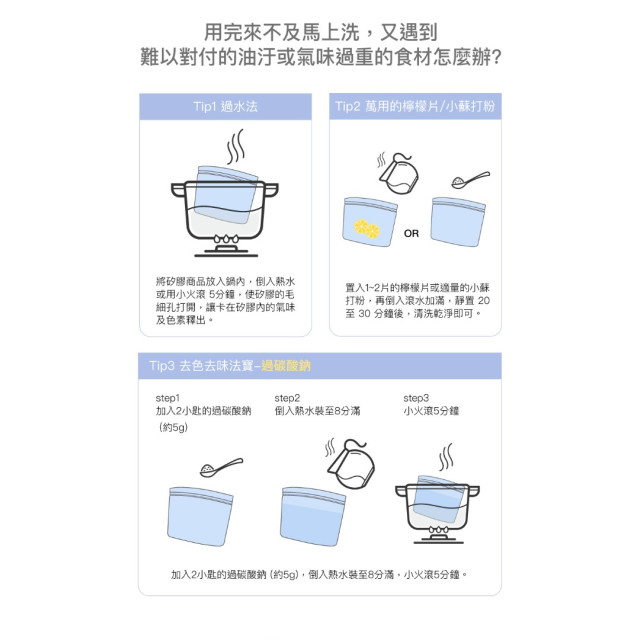 樂扣樂扣 白金矽膠碗型密封袋500ML(多款)