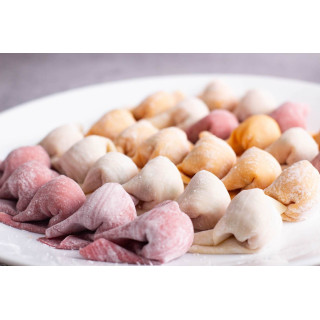 旅居漁村 文蛤高湯彩色餛飩190克