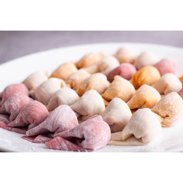 旅居漁村 文蛤高湯彩色餛飩190克