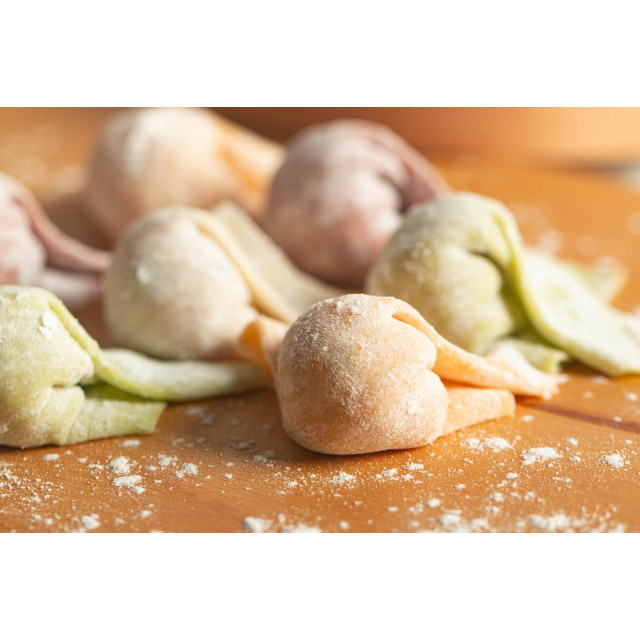 旅居漁村 文蛤高湯彩色餛飩190克