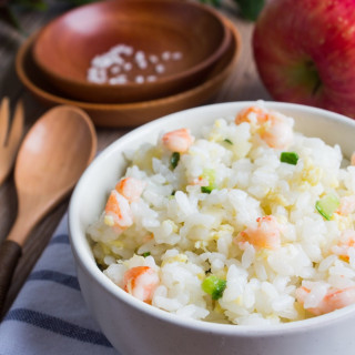 旅居漁村 蘋果蝦蝦蛋炒飯120克