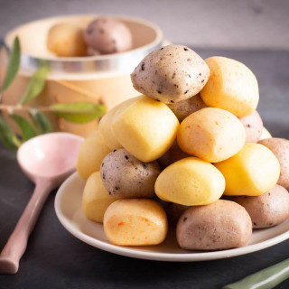 旅居漁村 寶寶天然彩色饅頭300克