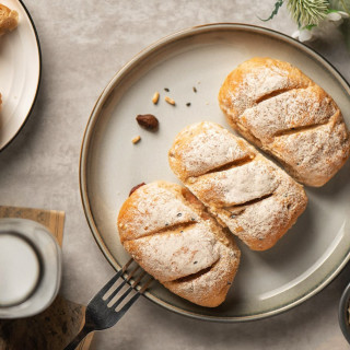 旅居漁村 寶寶歐式低鈉麵包100克