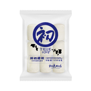 初鹿牧場 冷凍 鮮奶饅頭-9入/包