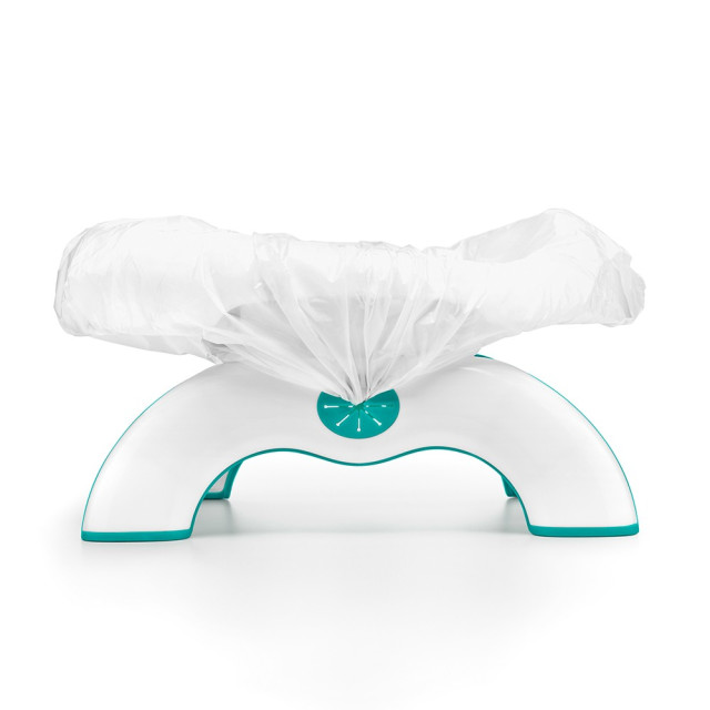 OXO TOT隨行兩用小馬桶-靚藍綠