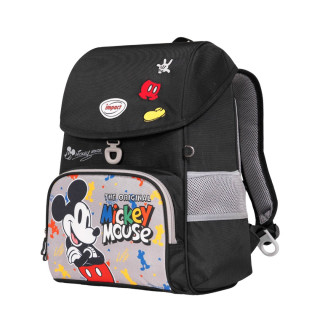 怡寶 懸浮磁扣護脊書包-米奇(黑色)