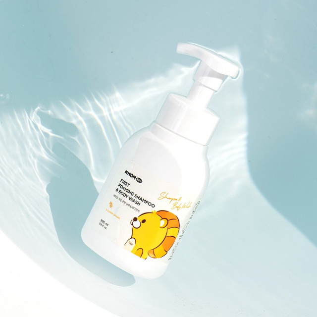 MOTHER-K First 積雪草潤澤洗髮沐浴慕斯 290ml