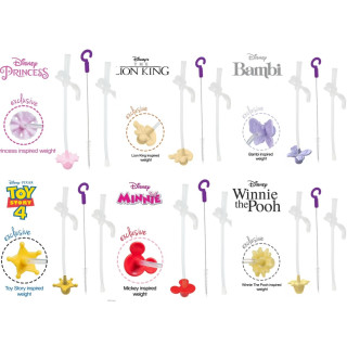 B.BOX 升級版防漏學習水杯替換吸管2入+清潔刷(多款)