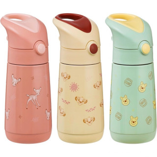 B.BOX 迪士尼不鏽鋼吸管保冷水壺350ml(多款)
