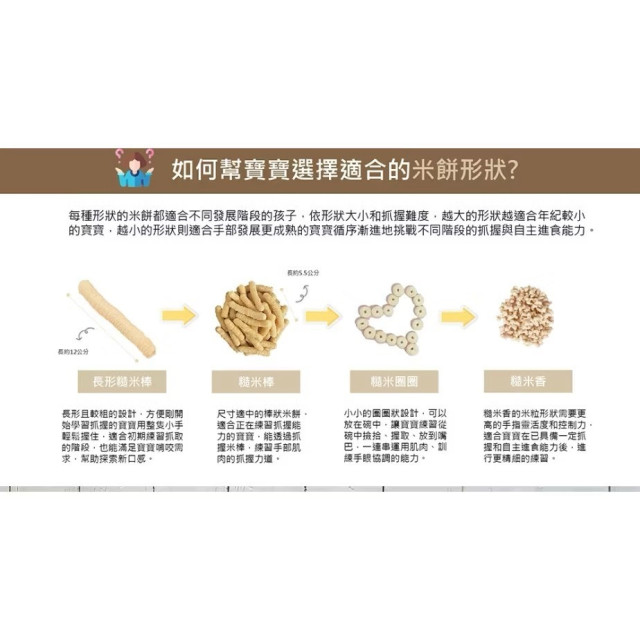 Bebest 含鈣長形糙米棒20g(多款)