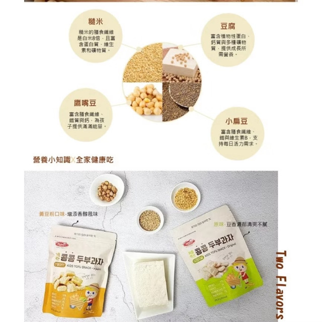 Bebest 糙米豆腐餅乾20g(多款)
