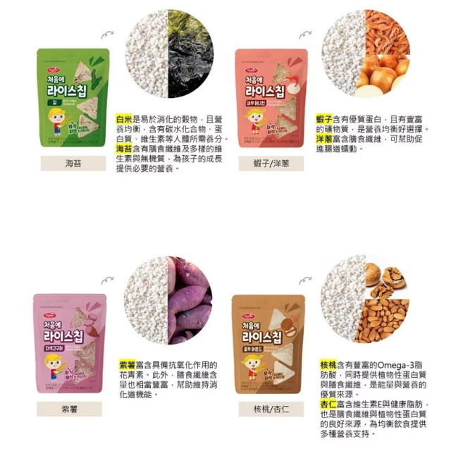 Bebest 三角米餅30g(多款)